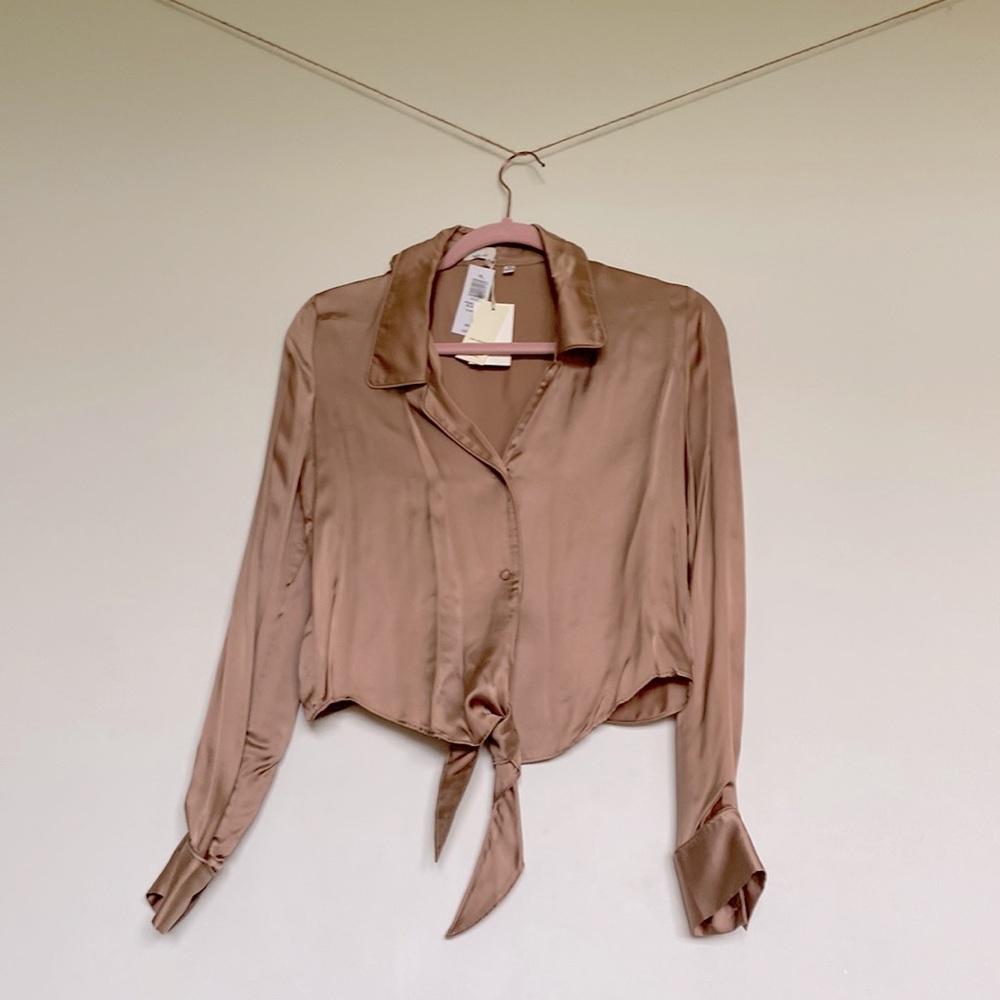 Aritzia Wilfred Peaufiner Blouse